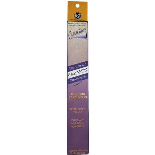 Cylinder Works paraffin ear candles for spa treatments