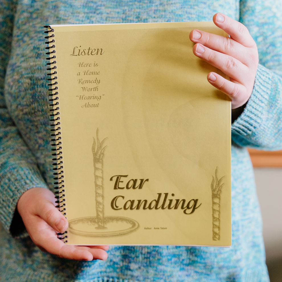 Original Ear Candling Book Cylinder Works